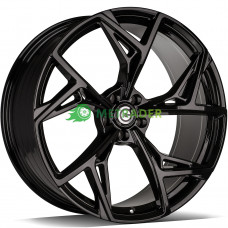 Carbonado Blaster R19 W8.5 PCD5x112 ET30 DIA66.5 Black Glossy