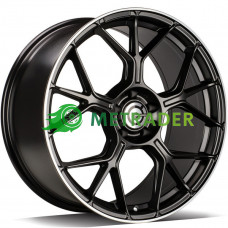 Carbonado Chief R18 W8.5 PCD5x112 ET35 DIA66.6 Deep Matt Black Lip Polished