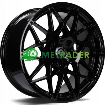 Carbonado Crazy R19 W8.5 PCD5x120 ET35 DIA72.6 Black Gloss
