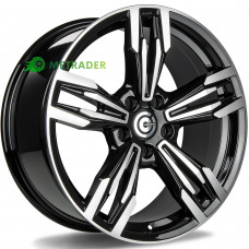 Carbonado Dynamite R19 W8.5 PCD5x120 ET33 DIA72.6 Black Front Polished