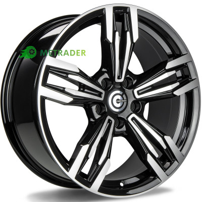 Carbonado Dynamite R19 W8.5 PCD5x120 ET33 DIA72.6 Black Front Polished