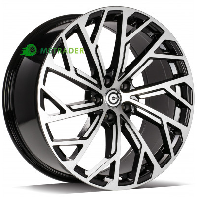 Carbonado Eldorado R18 W8 PCD5x112 ET35 DIA66.5 Black Front Polished