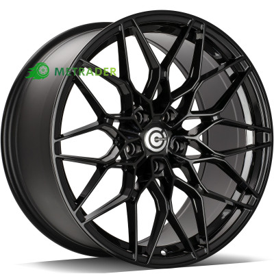 Carbonado Emerald R19 W8 PCD5x112 ET28 DIA66.6 Black Gloss