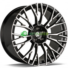 Carbonado Fame R20 W10.5 PCD5x112 ET40 DIA66.6 Black Front Polished