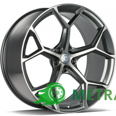 Carbonado Fancy R20 W9 PCD5x112 ET30 DIA66.5 Anthracite Front Polished