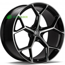 Carbonado Fancy R20 W9 PCD5x112 ET30 DIA66.5 Black Front Polished
