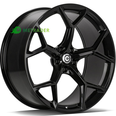 Carbonado Fancy R20 W9 PCD5x112 ET30 DIA66.5 Black Gloss
