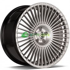 Carbonado Gift R17 W7.5 PCD5x112 ET35 DIA66.6 Diamond Hyper Silver