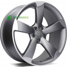 Carbonado Graphene R17 W7.5 PCD5x112 ET35 DIA66.5 Matt Anthracite Front Polished