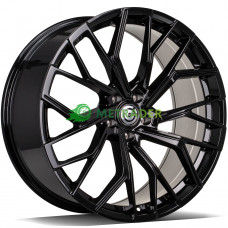 Carbonado Helix R18 W8 PCD5x112 ET35 DIA66.5 Black Glossy