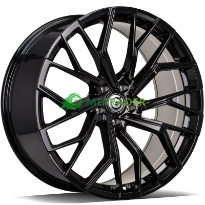 Carbonado Helix R18 W8 PCD5x112 ET35 DIA66.5 Black Glossy