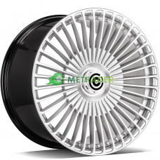 Carbonado Hurricane R20 W8.5 PCD5x112 ET35 DIA66.6 Diamond Hyper Silver