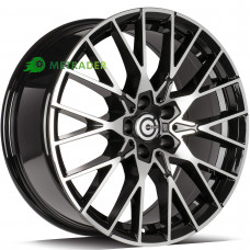 Carbonado Illusion R18 W8 PCD5x112 ET30 DIA66.6 Black Front Polished