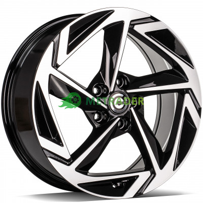 Carbonado Imagine R18 W7.5 PCD5x114.3 ET40 DIA73.1 Black Front Polished