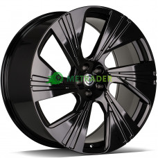 Carbonado Imperial R21 W9.5 PCD5x112 ET25 DIA66.5 Black Gloss