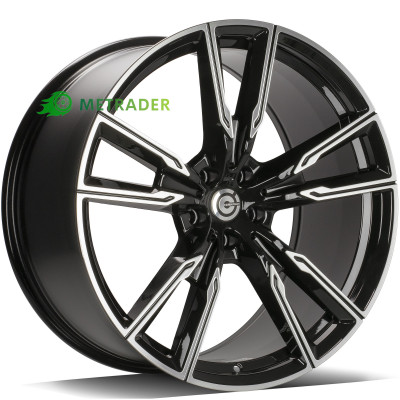 Carbonado Independence R21 W9.5 PCD5x112 ET33 DIA66.6 Black Front Polished