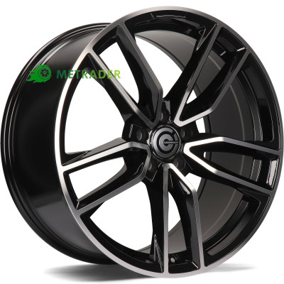 Carbonado Invention R21 W11 PCD5x112 ET49 DIA66.6 Black Front Polished