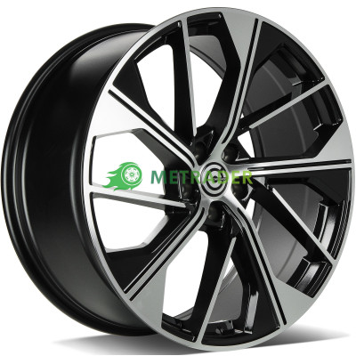Carbonado Legend R21 W8.5 PCD5x112 ET30 DIA66.5 Black Front Polished