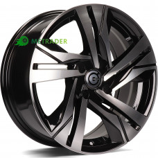 Carbonado Lens R16 W7 PCD4x108 ET25 DIA65.1 Black Front Polished