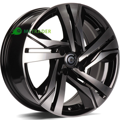 Carbonado Lens R16 W7 PCD4x108 ET25 DIA65.1 Black Front Polished
