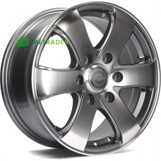Carbonado Mammuth R16 W7 PCD6x130 ET50 DIA84.1 Anthracite Front Polished