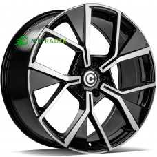 Carbonado Mannheim R20 W8.5 PCD5x112 ET38 DIA66.5 Black Front Polished