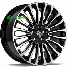 Carbonado Ohio R17 W7 PCD5x108 ET50 DIA63.4 Black Front Polished