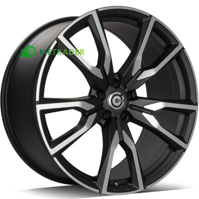 Carbonado Pain R22 W10.5 PCD5x112 ET43 DIA66.6 Matt Black Front Polished
