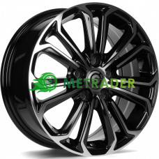 Carbonado Panther R15 W6.5 PCD5x114.3 ET38 DIA73.1 Black Front Polished