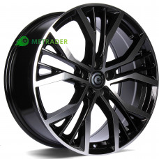 Carbonado Power R17 W7.5 PCD5x112 ET42 DIA57.1 Black Front Polished