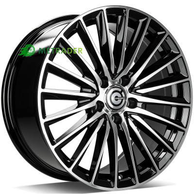 Carbonado Prestige R19 W9 PCD5x112 ET45 DIA66.6 Black Front Polished