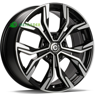Carbonado Price R16 W6.5 PCD5x114.3 ET40 DIA73.1 Black Front Polished