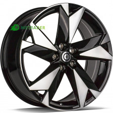 Carbonado Progressive R18 W7.5 PCD5x112 ET45 DIA57.1 Black Front Polished