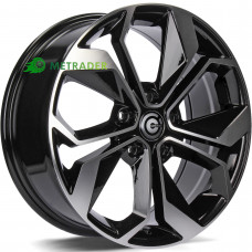Carbonado Raptor R15 W6.5 PCD5x114.3 ET40 DIA73.1 Black Front Polished