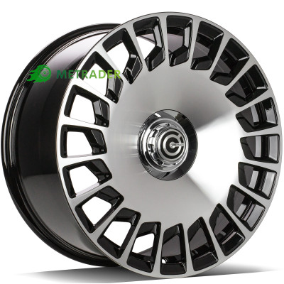 Carbonado Rebellion R20 W8.5 PCD5x112 ET35 DIA66.6 Black Front Polished