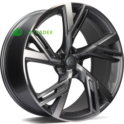 Carbonado Rich R20 W9 PCD5x112 ET30 DIA66.5 Anthracite Front Polished