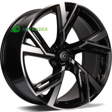 Carbonado Rich R18 W8 PCD5x112 ET35 DIA66.5 Black Front Polished