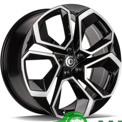 Carbonado Sea R19 W8.5 PCD5x112 ET42 DIA57.1 Black Front Polished