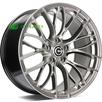 Carbonado Shine R19 W9.5 PCD5x120 ET40 DIA72.6 Diamond Hyper Black