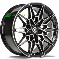 Carbonado Solid R18 W8 PCD5x120 ET30 DIA72.6 Black Front Polished