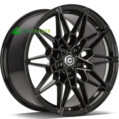 Carbonado Solid R18 W8 PCD5x120 ET30 DIA72.6 Black Gloss