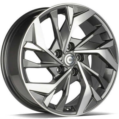Carbonado Sonic R17 W7 PCD5x114.3 ET40 DIA73.1 Anthracite Front Polished