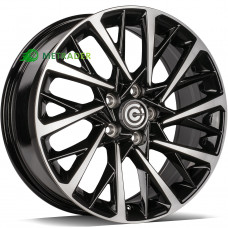 Carbonado Space R16 W6.5 PCD5x114.3 ET40 DIA73.1 Black Front Polished