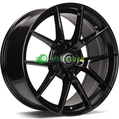 Carbonado Spider R18 W8.5 PCD5x120 ET33 DIA72.6 Black Gloss