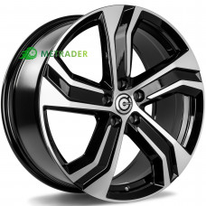 Carbonado Strike R18 W8 PCD5x108 ET45 DIA67.1 Black Front Polished