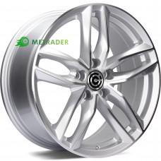Carbonado Style R18 W8 PCD5x112 ET35 DIA66.5 Brilliant Silver Front Polished