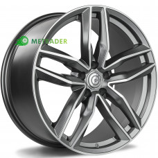 Carbonado Style R19 W8.5 PCD5x112 ET35 DIA66.5 Matt Anthracite Front Polished