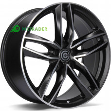 Carbonado Style R17 W7.5 PCD5x112 ET35 DIA66.5 Matt Black Front Polished