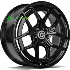 Carbonado Stylish R18 W7.5 PCD5x112 ET44 DIA66.6 Black Gloss