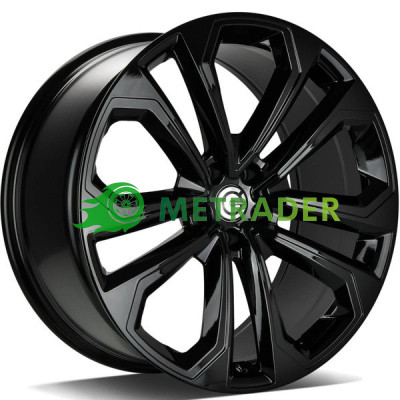 Carbonado Tower R21 W9.5 PCD5x112 ET31 DIA66.6 Black Gloss